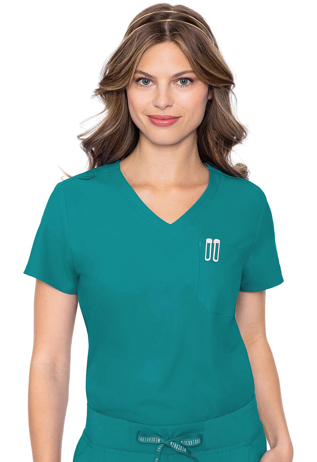 2432 Med Couture Insight One Pkt Top