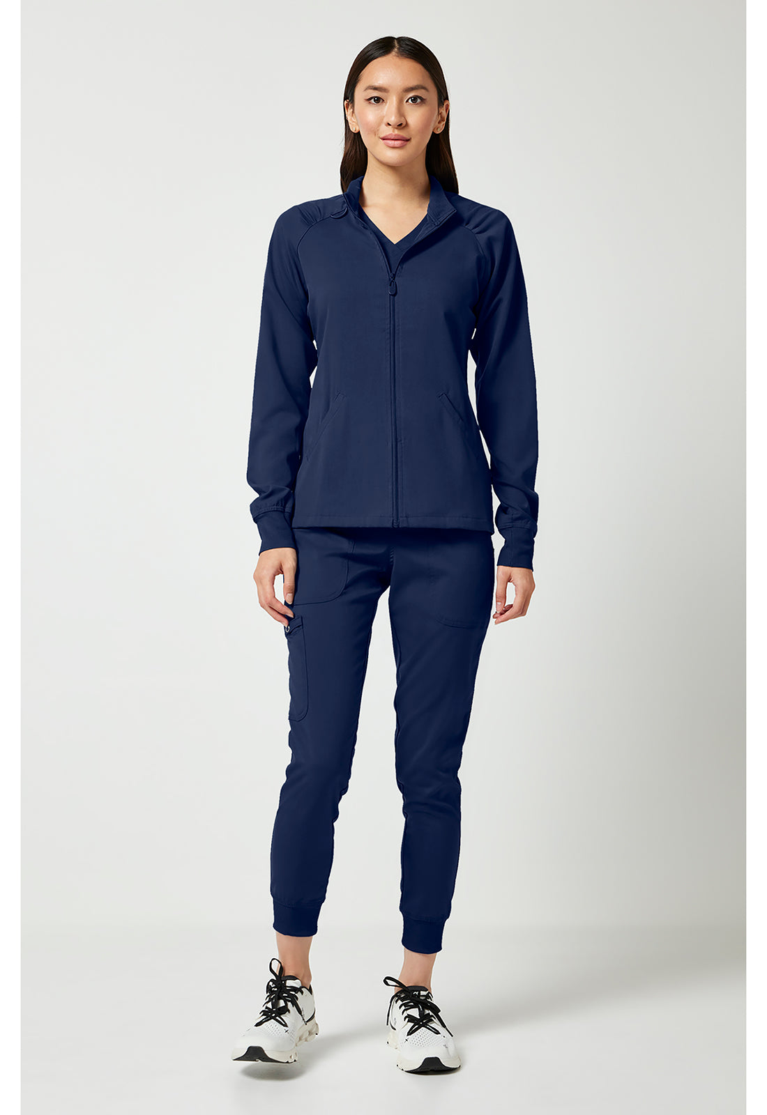 7660 Med Couture Touch Raglan Warm Up Jacket – Scrubs N Scopes