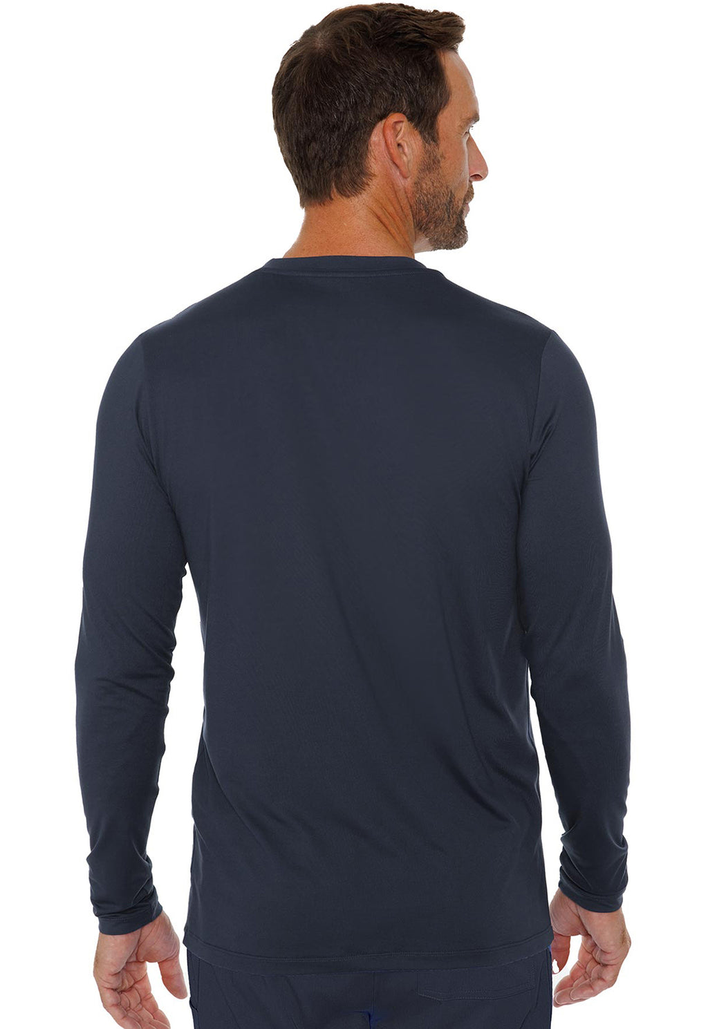 MC8571 Rothwear Layers Maddox Long Sleeve T-Shirt - Navy Only