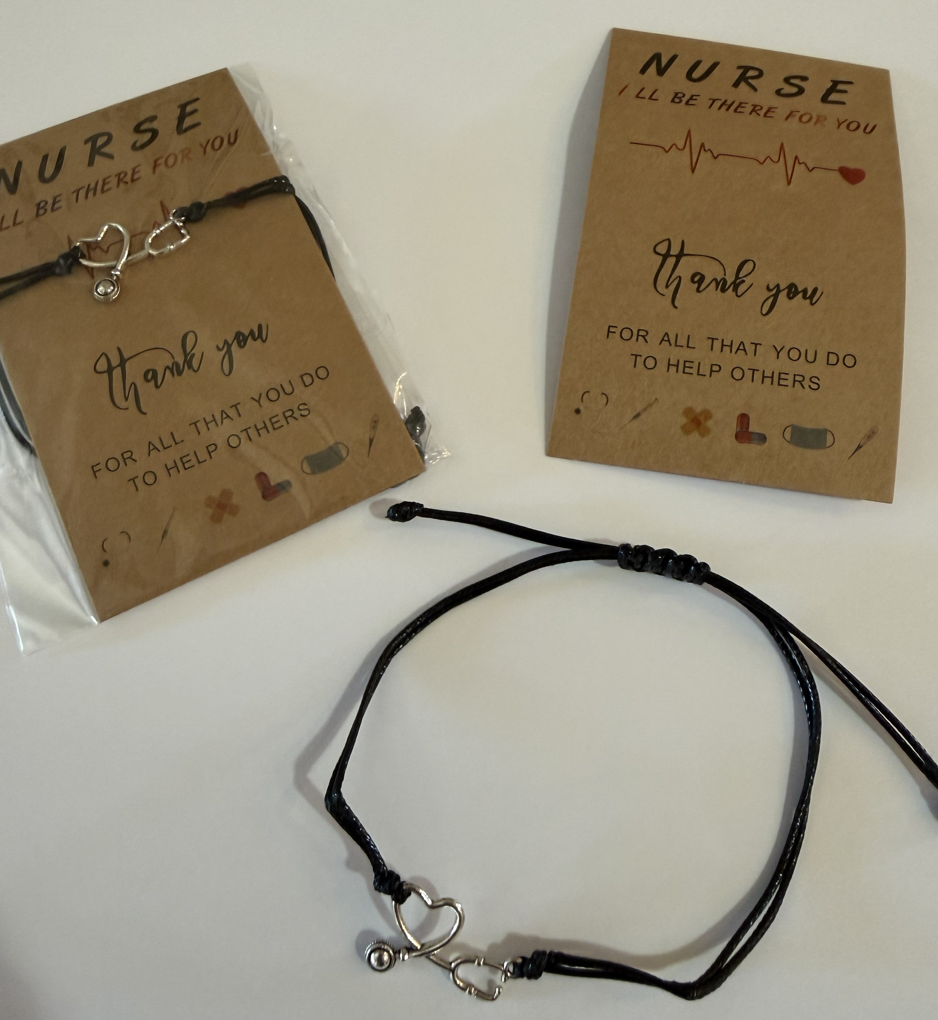 Pull String Charm Bracelet/Anklet