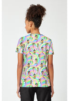 TF796 Print V-Neck Top - Realm of Heroes - Women's