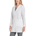 WL800 White Cross V Tess Women's 4-Pkt Mid Length Table Lab Coat