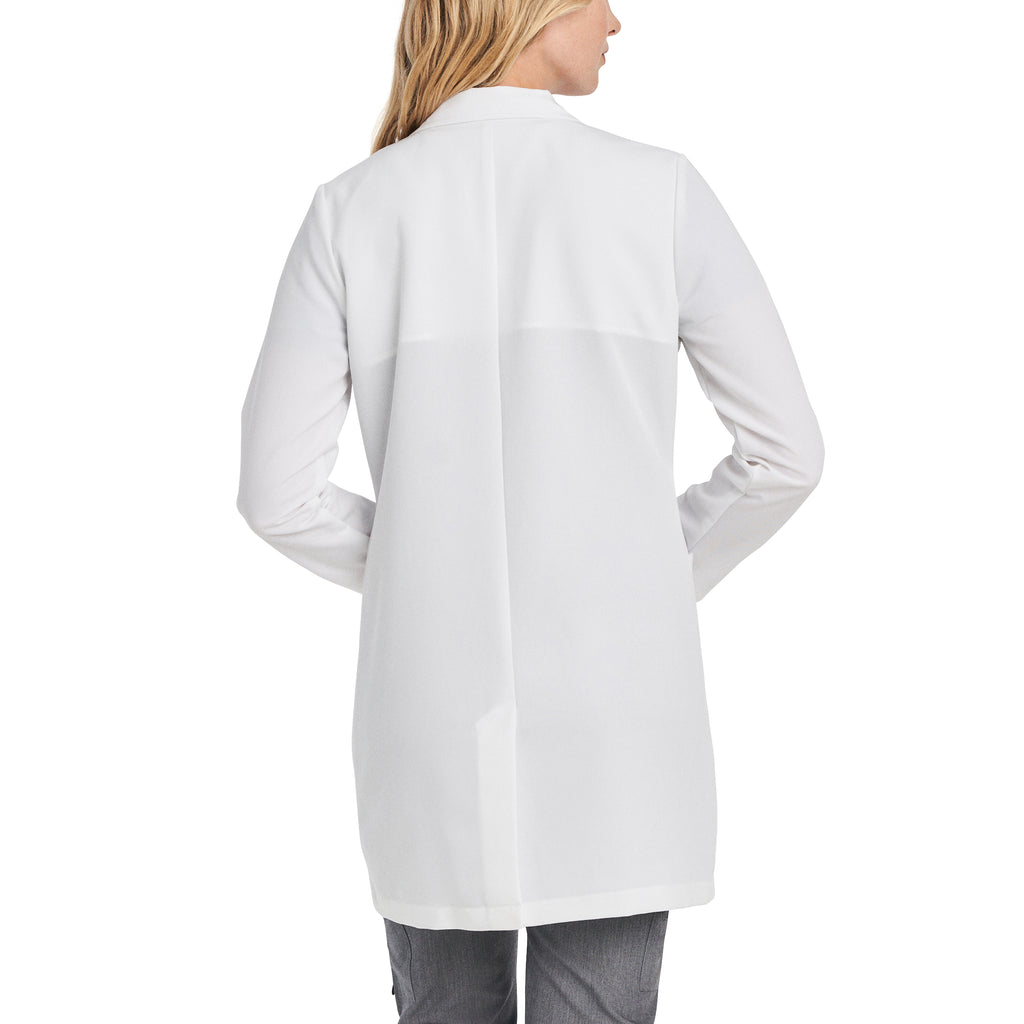 WL800 White Cross V Tess Women's 4-Pkt Mid Length Table Lab Coat