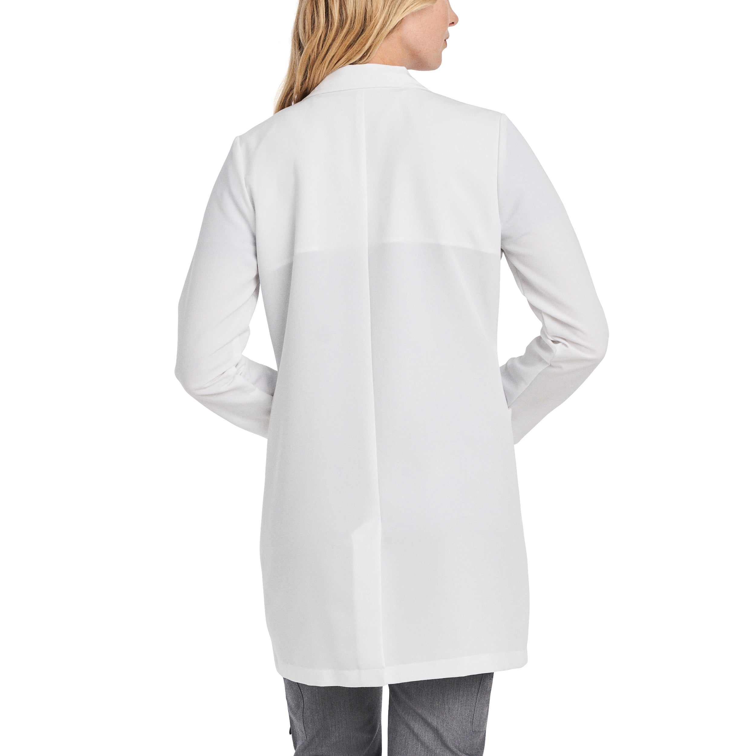 WL800 White Cross V Tess Women's 4-Pkt Mid Length Table Lab Coat