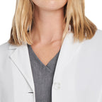 WL800 White Cross V Tess Women's 4-Pkt Mid Length Table Lab Coat
