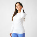 WT130 White Cross CRFT Women's 1-Pocket Long-Sleeve Tee