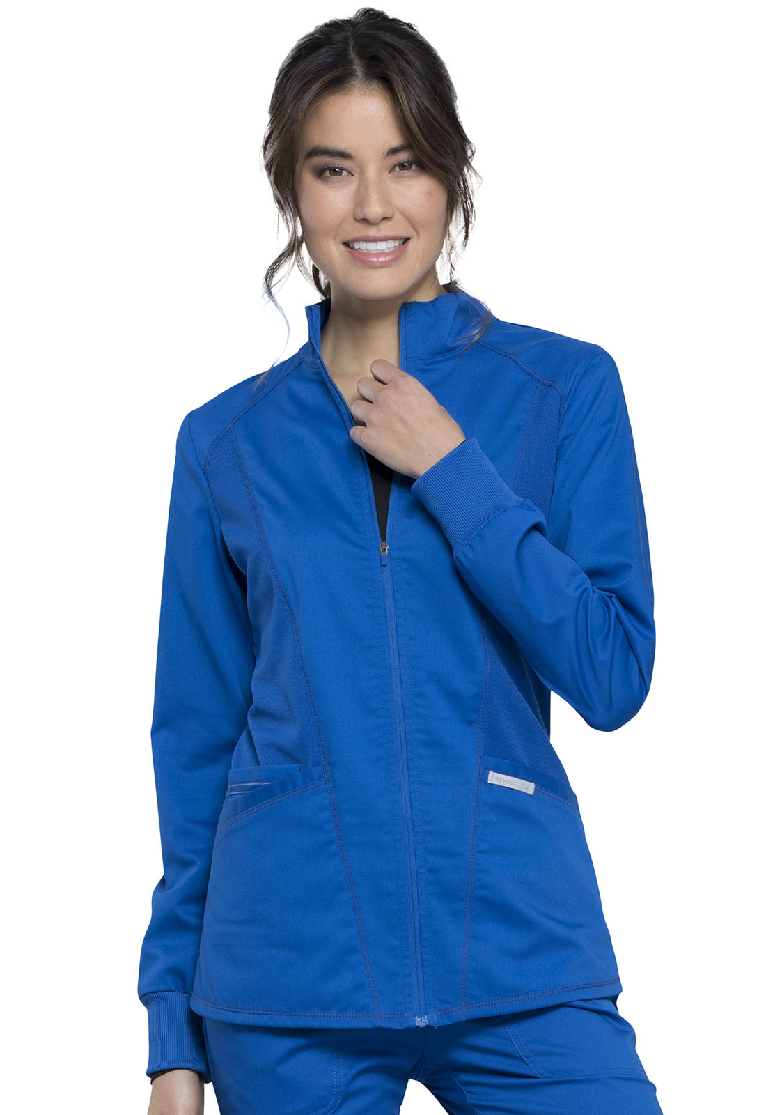 WW301 Cherokee Revolution Zip Front High-Low Jacket