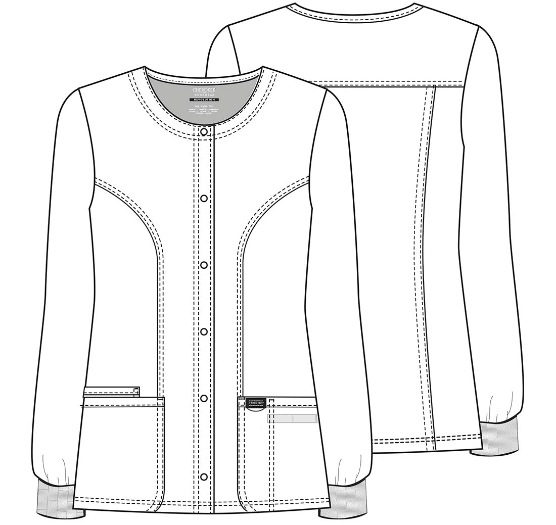 WW310 Cherokee Revolution Snap Front Jacket