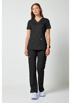 WW610 Cherokee Revolution Mock Wrap Top