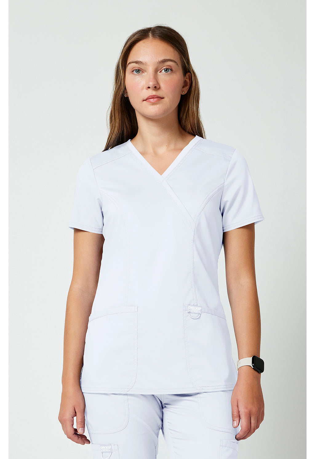 WW610 Cherokee Revolution Mock Wrap Top