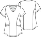 WW612P CK WW REVOLUTION V-Neck Top - Womens