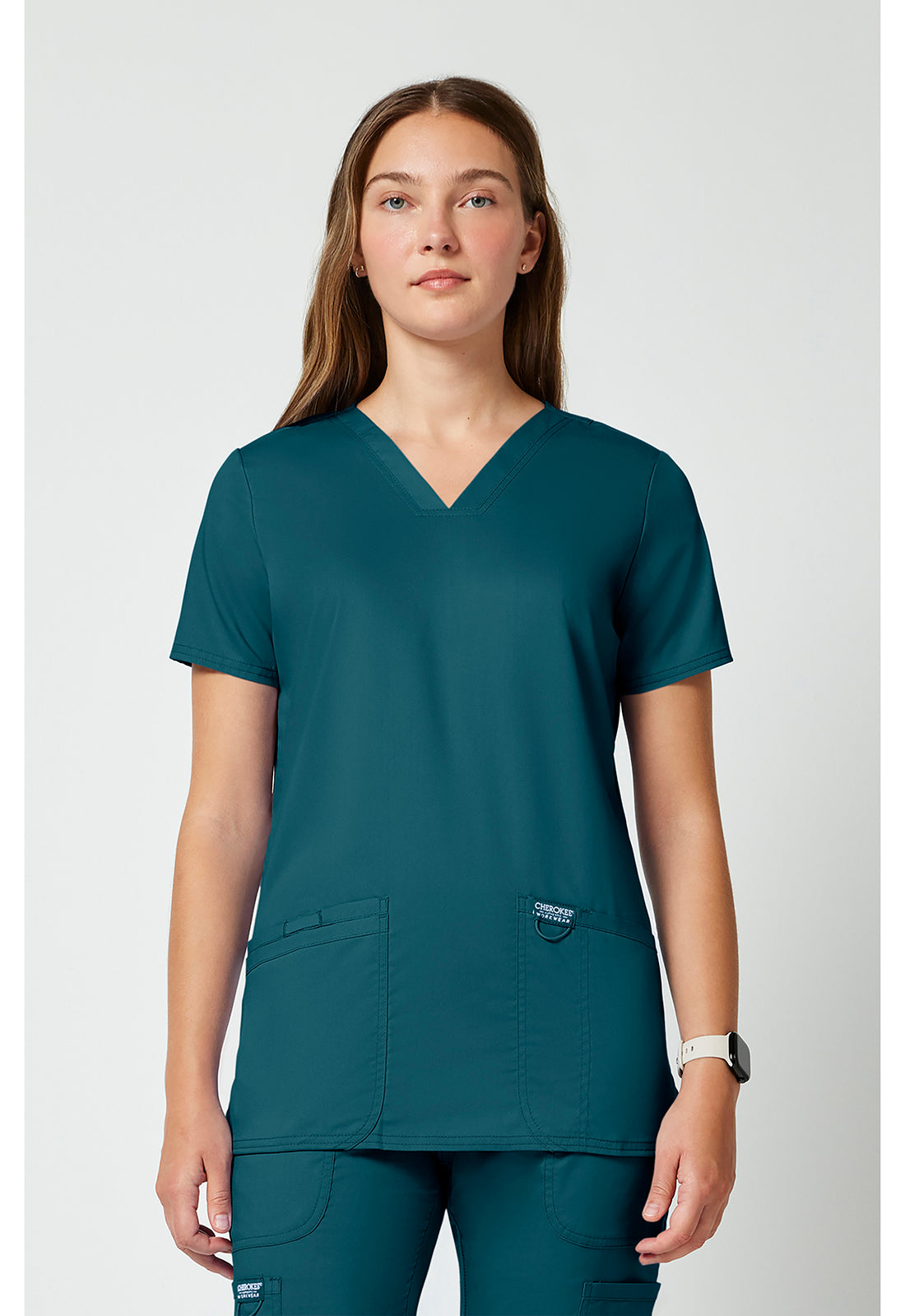 WW620 Cherokee Revolution V-Neck Top
