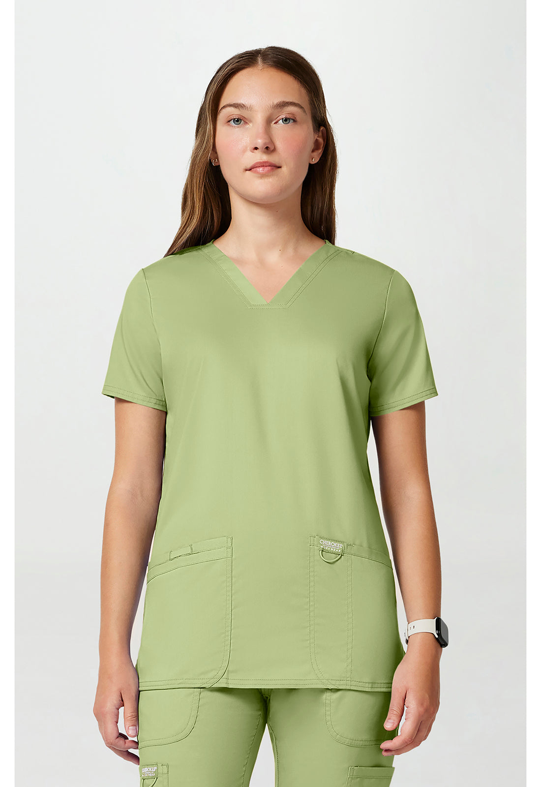 WW620 Cherokee Revolution V-Neck Top