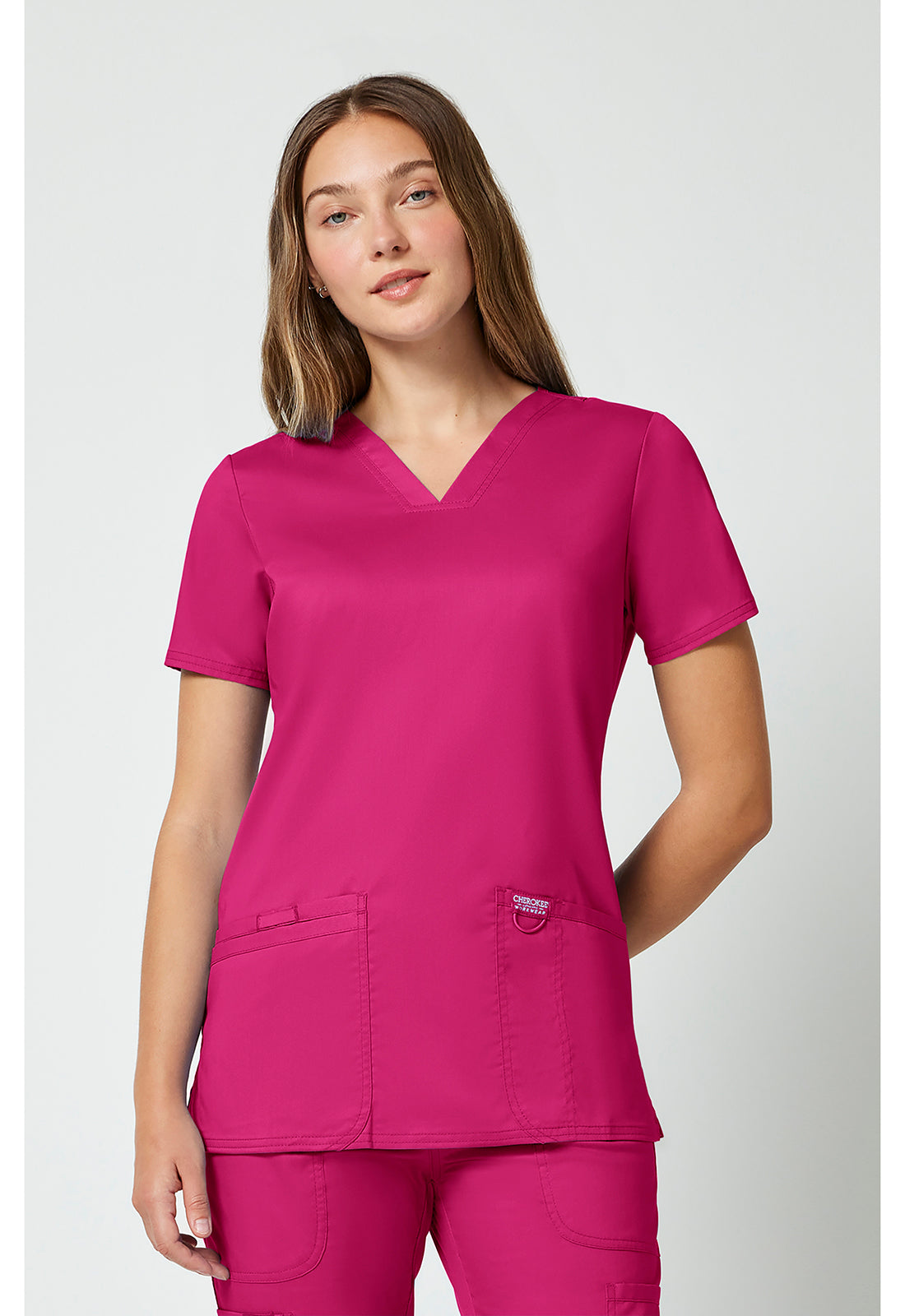 WW620 Cherokee Revolution V-Neck Top