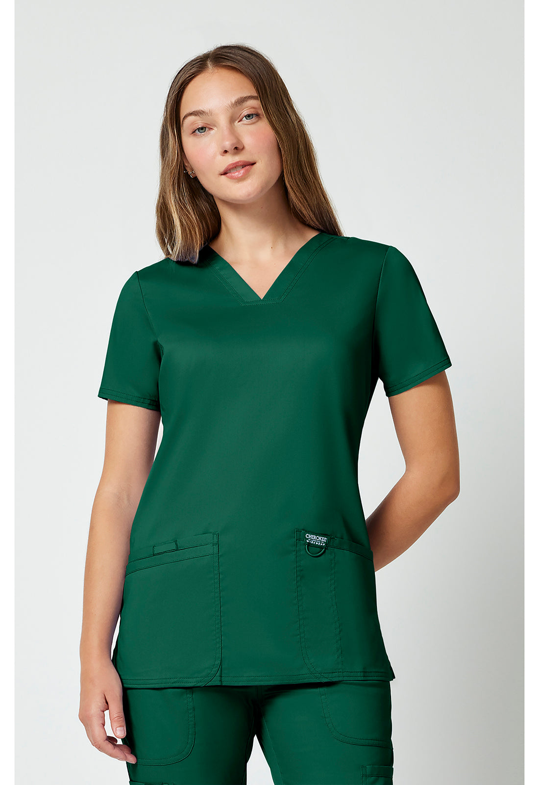 WW620 Cherokee Revolution V-Neck Top