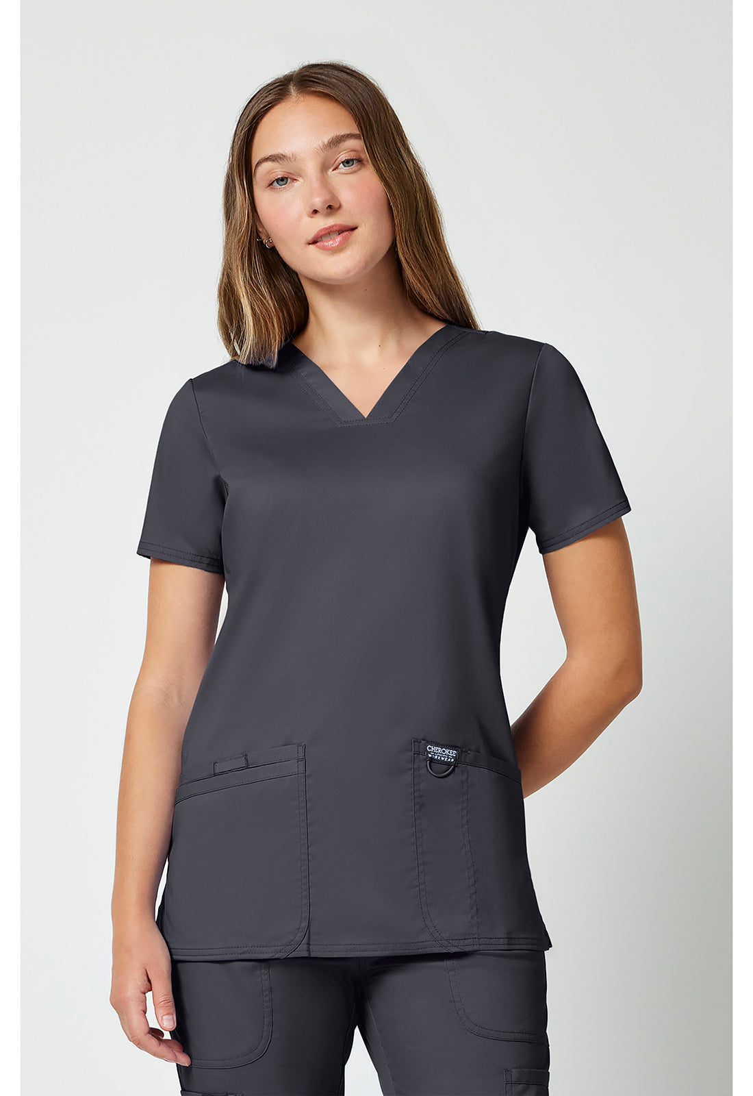 WW620 Cherokee Revolution V-Neck Top