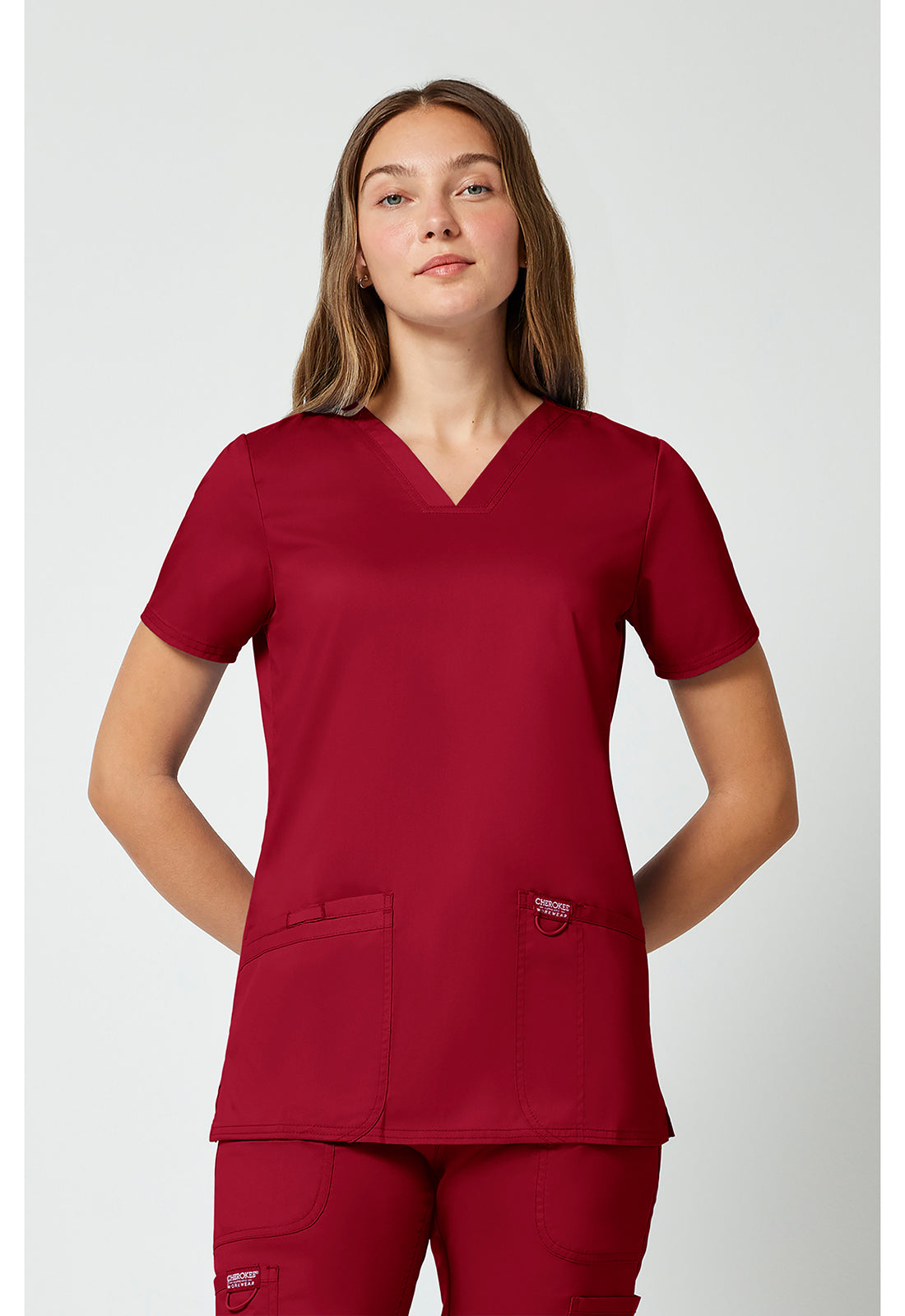WW620 Cherokee Revolution V-Neck Top