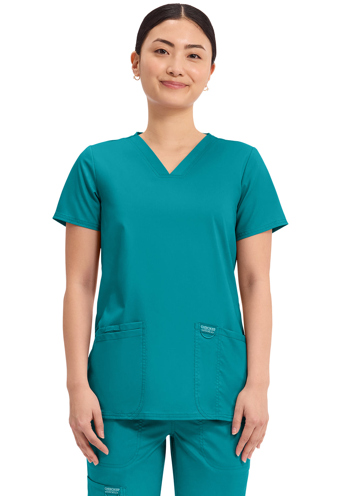WW620 Cherokee Revolution V-Neck Top