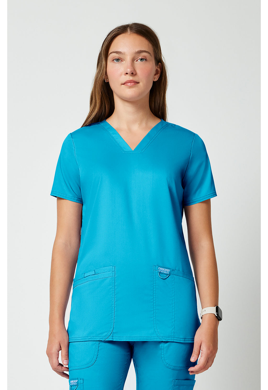 WW620 Cherokee Revolution V-Neck Top