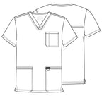WW670 Cherokee Revolution Men's V-Neck Top