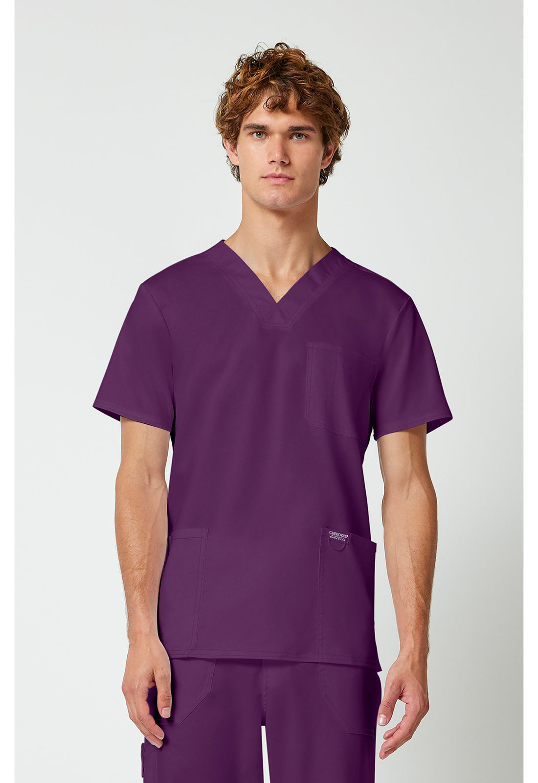 WW670 Cherokee Revolution Men's V-Neck Top