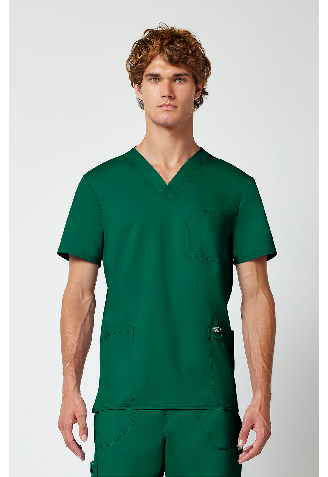 WW670 Cherokee Revolution Men's V-Neck Top