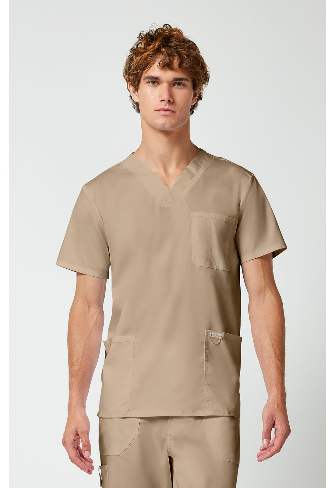 WW670 Cherokee Revolution Men's V-Neck Top