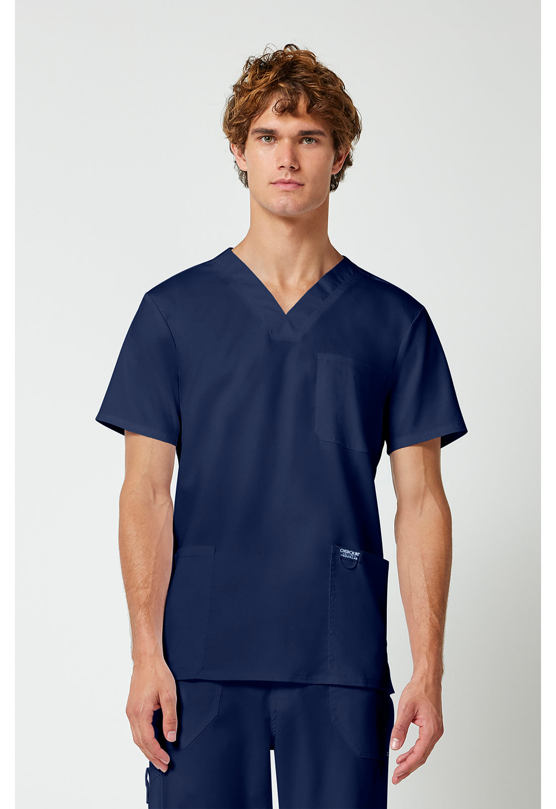 WW670 Cherokee Revolution Men's V-Neck Top