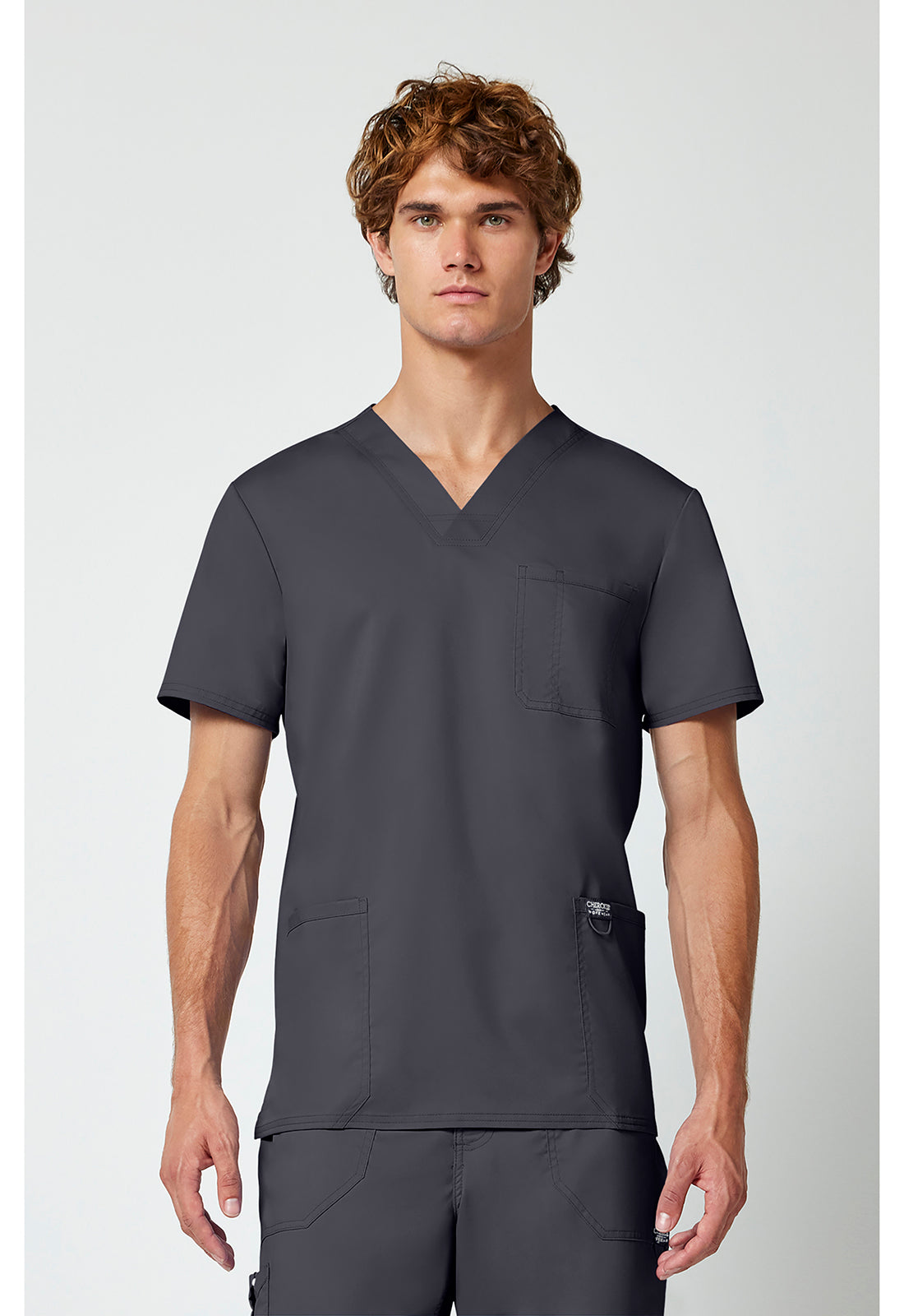WW670 Cherokee Revolution Men's V-Neck Top