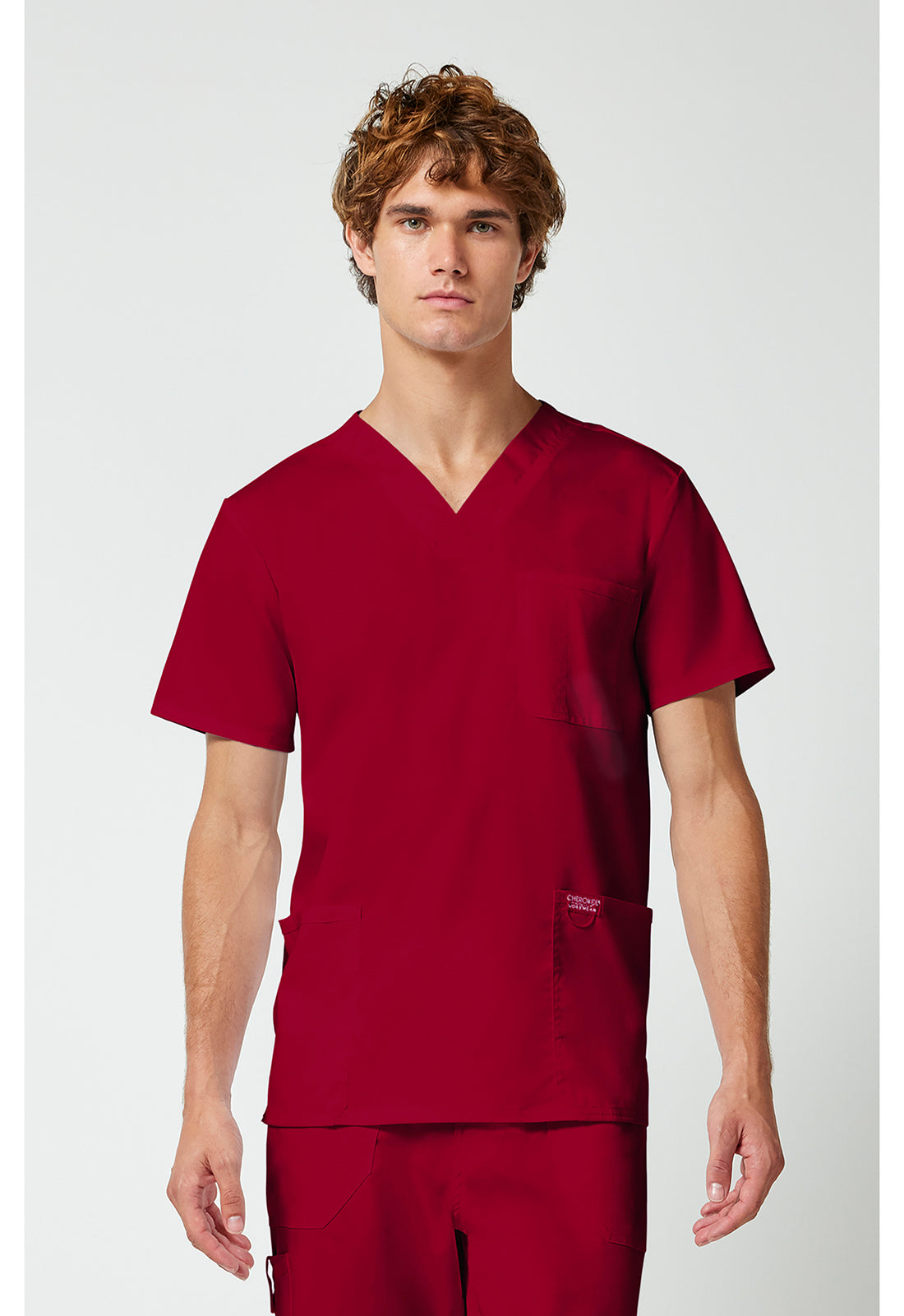 WW670 Cherokee Revolution Men's V-Neck Top
