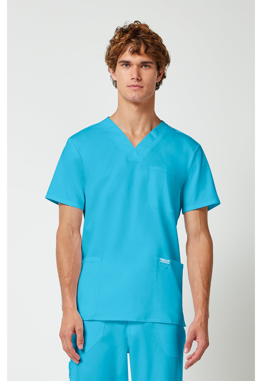 WW670 Cherokee Revolution Men's V-Neck Top