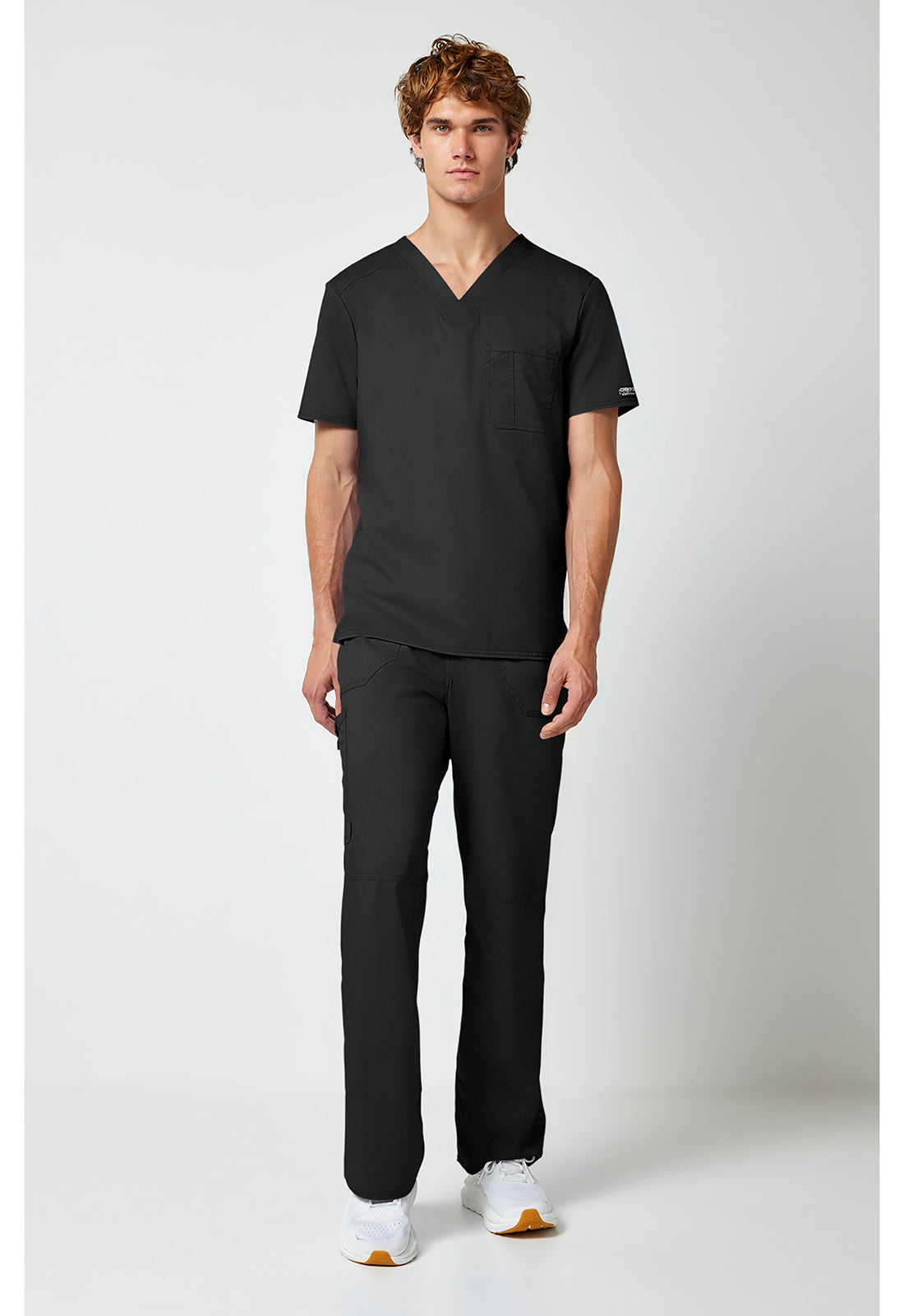 WW690 Cherokee Revolution Men's Tuckable V-Neck Top - 1 Pkt