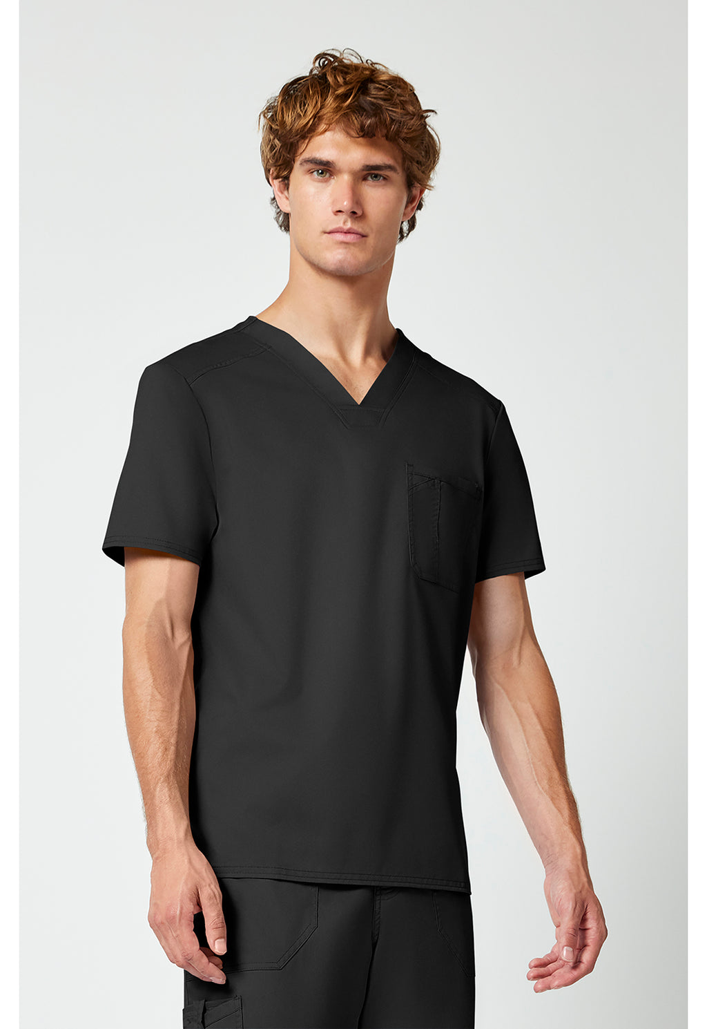 WW690 Cherokee Revolution Men's Tuckable V-Neck Top - 1 Pkt