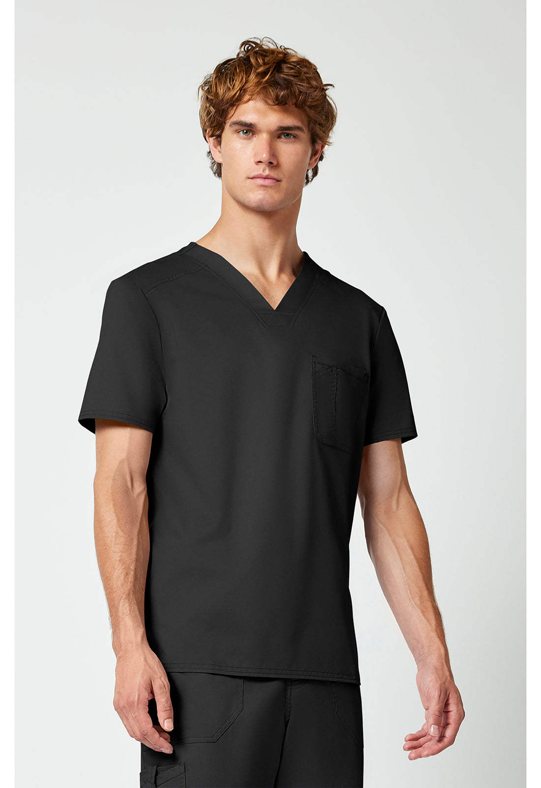 WW690 Cherokee Revolution Men's Tuckable V-Neck Top - 1 Pkt