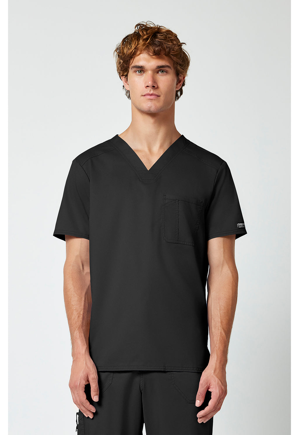 WW690 Cherokee Revolution Men's Tuckable V-Neck Top - 1 Pkt