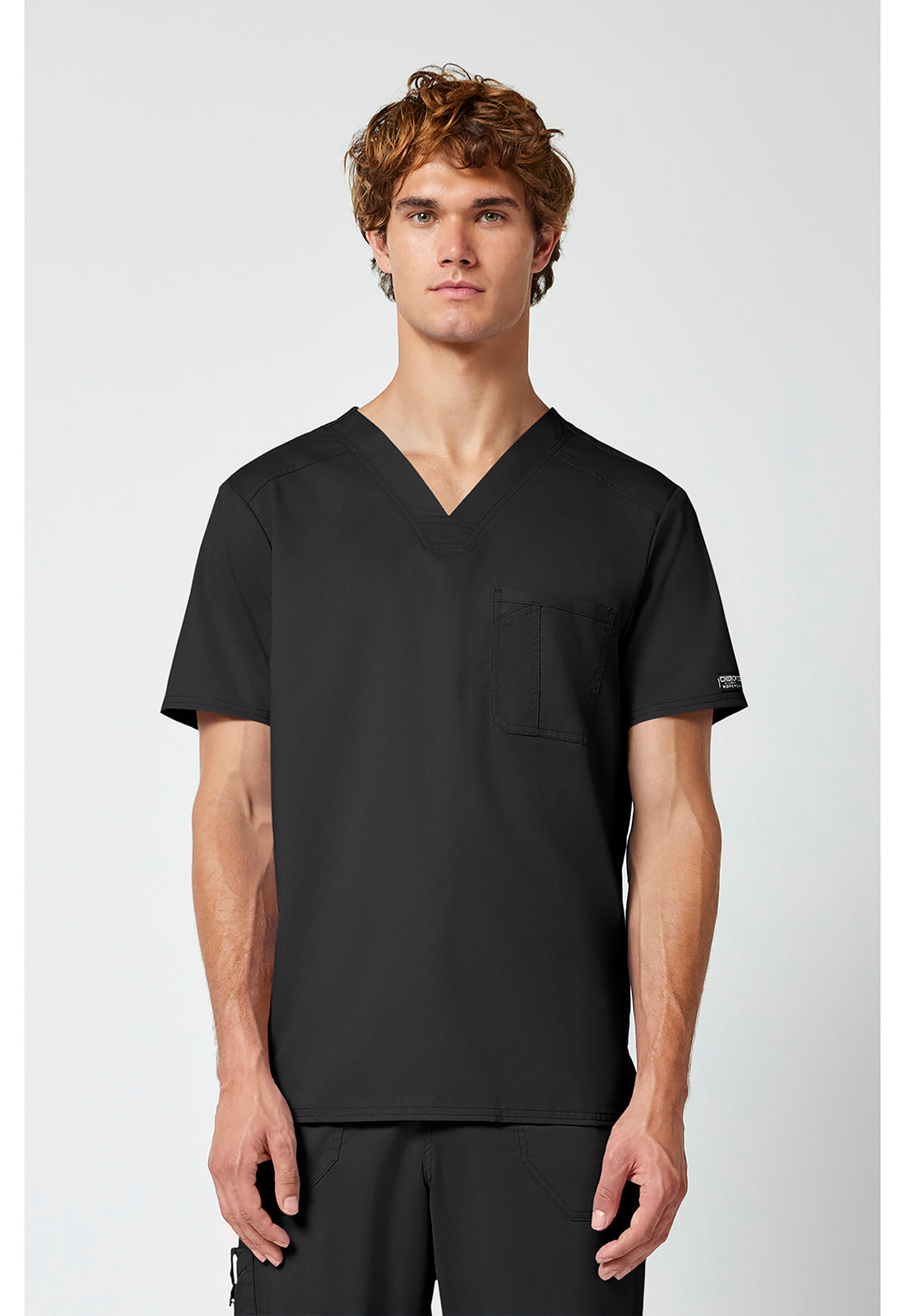 WW690 Cherokee Revolution Men's Tuckable V-Neck Top - 1 Pkt