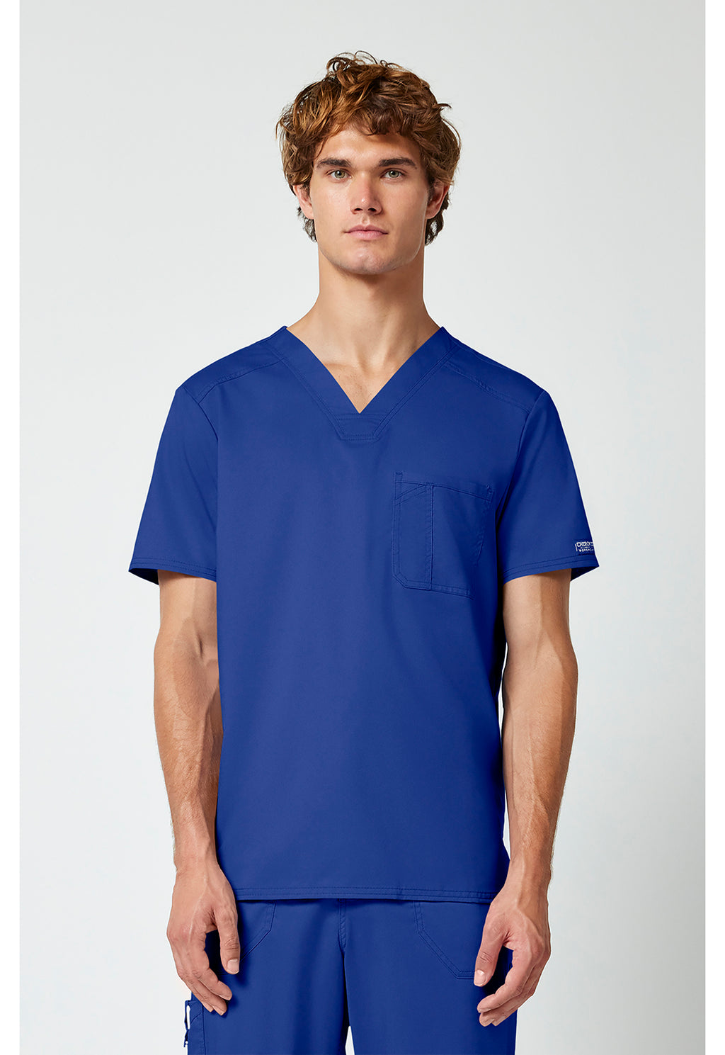 WW690 Cherokee Revolution Men's Tuckable V-Neck Top - 1 Pkt