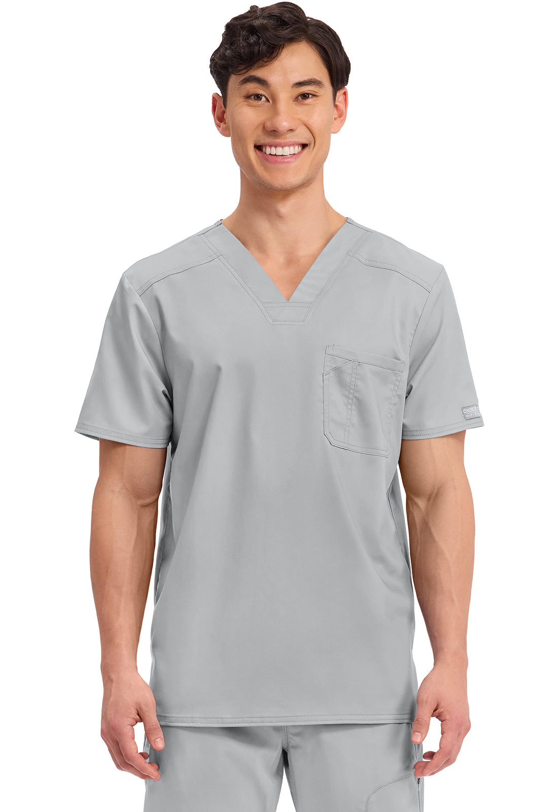 WW690 Cherokee Revolution Men's Tuckable V-Neck Top - 1 Pkt