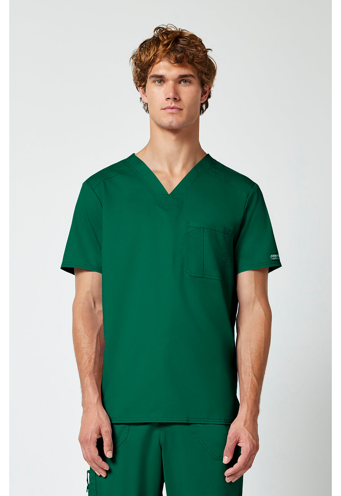 WW690 Cherokee Revolution Men's Tuckable V-Neck Top - 1 Pkt