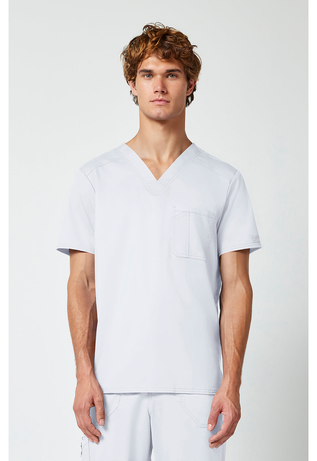 WW690 Cherokee Revolution Men's Tuckable V-Neck Top - 1 Pkt