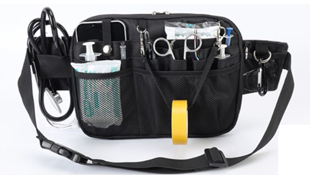 Nurse Fanny Pack/Bag Multi Compartment Organizer w/Belt