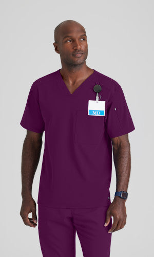GRST079 Greys Anatomy Stretch Murphy Top - Mens