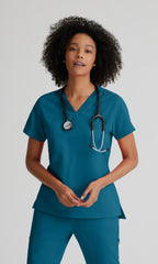 GVST028 Greys Anatomy Bree Tuck-in Top