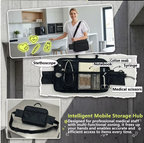 Nurse Fanny Pack/Bag Multi Compartment Organizer w/Belt