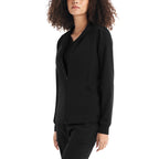 WJ704 White Cross CRFT Mock Neck Zip Jacket - DC