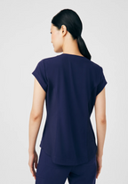WT128 White Cross CRFT Women's 1 Pocket Top