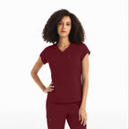 WT128 White Cross CRFT Women's 1 Pocket Top - DC